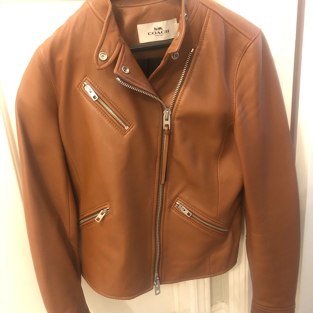 Coach Women Uptown Racer Jacket